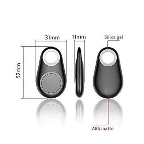 Mini GPS Tracking Finder Device Tag Key Kids Finder Pet Tracker, Smart Anti-Lost Bluetooth Key Finder & GPS Tracker For Cat Dog & Vehicle Locator, Kids, Pets, Luggage, Wallets, and Cars (Black) - Image 9