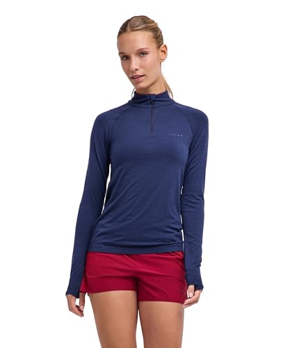 FALKE Running Warm pull femme anti-froid en laine pour la course