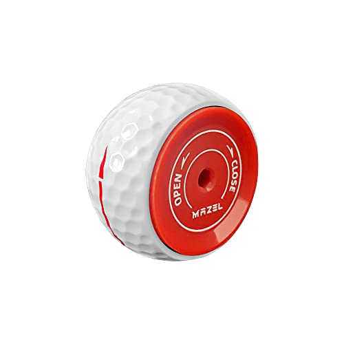 Mazel Wheel-Like Golf Practice Putting Ball,Adjustable Weight Golf Training Aid For Putting Green/Mat,Golf Putting Accuracy Trainer With Instant Feedback(Wheel-Like Ball) #TOP3