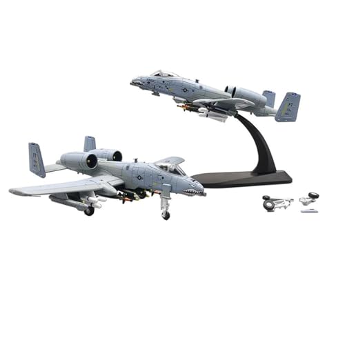 Modelo de avión de metal A-10 escala 1/100 réplica coleccionable Thunderbolt II 6