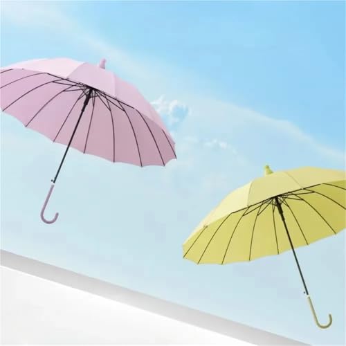 Parapluies imperméables à long manche créatif et élégant double usage - 4