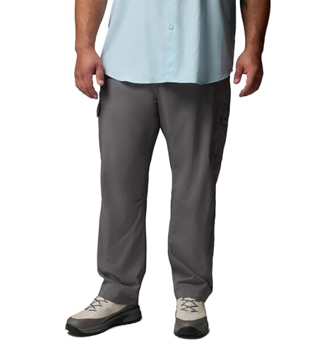 Pantalon Columbia Silver Ridge en nylon ripstop résistant gris 38