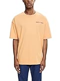 edc by ESPRIT Herren 072CC2K315 T-Shirt, 840/PEACH, Standard