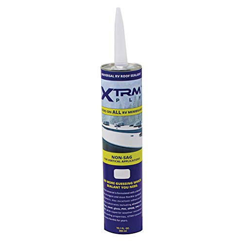 Lasalle Bristol 270341437B XTRM Universal Non-Sag Sealant - 10 oz., White