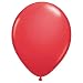 Qualatex 5" Red Latex Balloons (100 Pack)