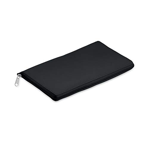 noTrash2003 Faltbare Einkaufstasche mit Etui - leicht und stabil - mit Innen Aluminiumbeschichtung Kühlfunktion in 6 attraktiven Farben (Schwarz)