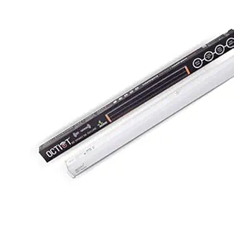 OCTIOT Motion Sensor 20W Auto(on/Off) LED Batten/Tubelight | Motion Sensor Light for Home | Motion Sensor Batten Tubelight with Auto on/Off | Cool White/6500K, Pack of 1,Polycarbonate