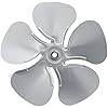 showingo FB99100 Attic Fan Blade Propeller 12 32 Degree 5 Blade for 1/2 shaft,Easy to install