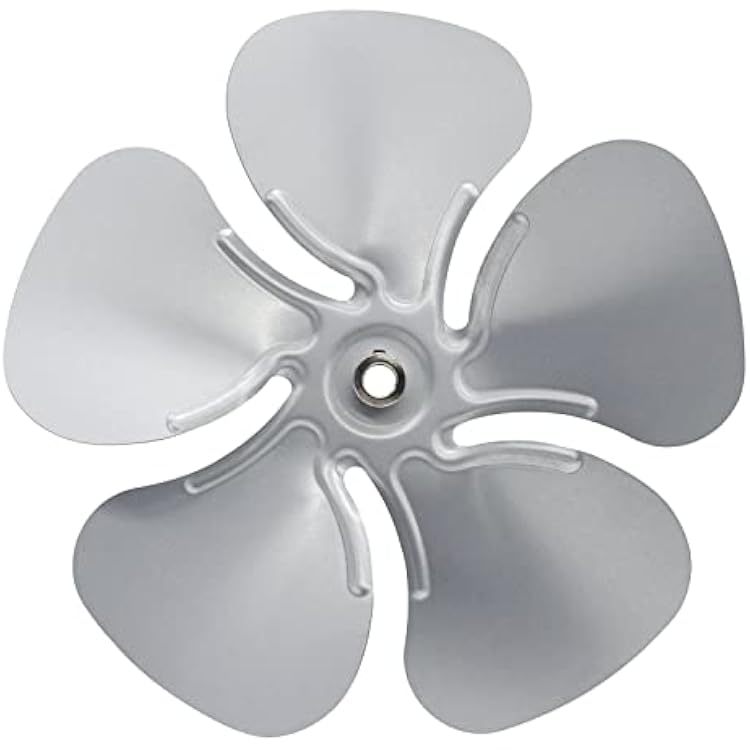 showingo FB99100 Attic Fan Blade Propeller 12 32 Degree 5 Blade for 1/2 shaft,Easy to install