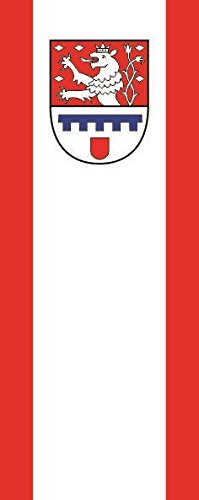 Drapeau de Bedburg 120 x 300 cm pavillon vertical U24 extérieur