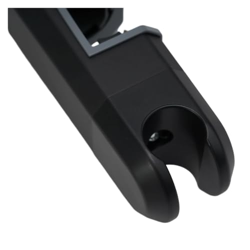 Soporte de ducha ajustable de 15-30 mm para la hora del baño familiar en color negro 2