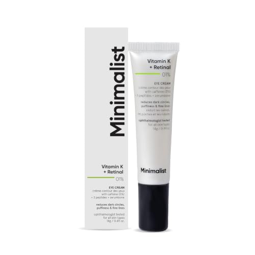 Minimalist Vitamin K + Retinal 0.1% Under Eye Cream