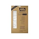 ALL MOUNTAIN STYLE(オールマウンテンスタイル) AMS 自転車 フレームプロテクター エクストラ 傷防止 衝撃緩和 プロテクトステッカー ヘルギャング ホワイト