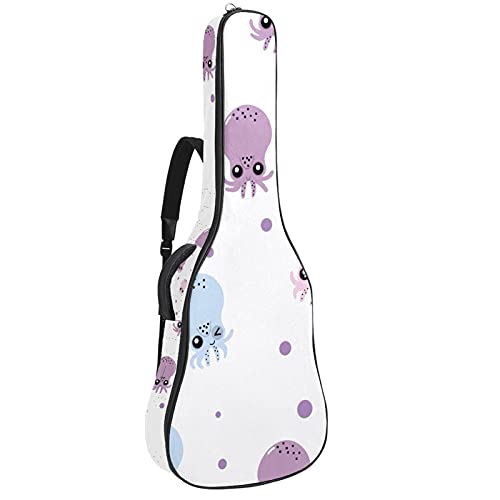 Housse guitare acoustique 106 cm - Sac à dos antichoc pour guitare basse et folk