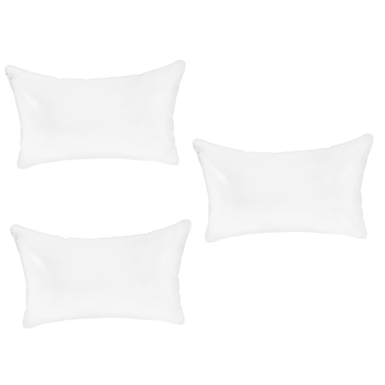 Mikikit 3 Pezzi cuscino gonfiabile cuscini soggiorno schiuma a forma di pieno cuscineria esterna gonfiabile cuscino da campeggio cuscino da viaggio pvc