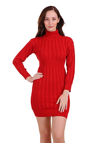 Image of Women's Knee Length One Piece Dress (18008)