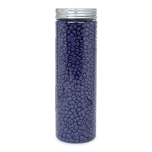 Image of CEMA Professional White Chocolate Bead Wax, 400g, High Flexibility, Stripless (400 Grams, Lavender Wax)