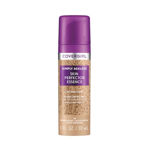 Covergirl Simply Ageless Skin Perfector Essence Foundation, 45 Me...
