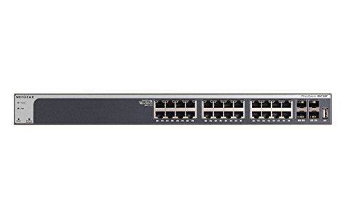 Up To 60% OFF NETGEAR 28-Port 10G Ethernet Smart Switch (XS728T) - Managed, with 24 x 10G, 4 x 10 Gigabit SFP+, Desktop or Rackmount, and Limited Lifetime Protection