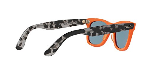 Image of Ray-Ban Polarized Square Unisex Sunglasses - (8053672926507|50|Blue Color Lens)