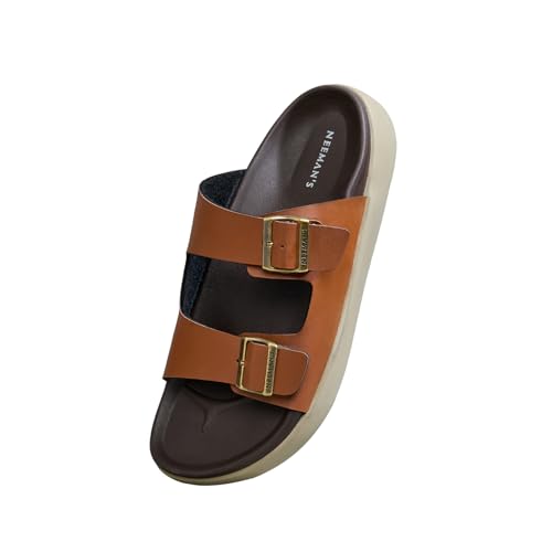 Image of Neeman's PureWhoosh Flow Sandals for Men | Double-Buckle Comfort | Lightweight, Flexible & Stylish Everyday Wear