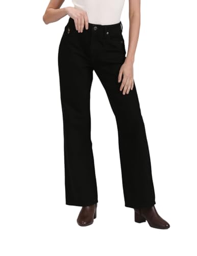 U.S. Polo ASSN. Women's Regular Fit High Rise Jeans