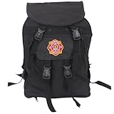 Mochila Bombeiro Civil Modelo Canadense (Preto)