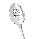 Peter's Nutella Spoon - Nutella Lover Stainless Steel Engraved Spoon Funny Kids Gift for Christmas Birthday