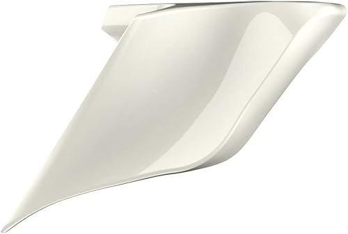 Miniatura 108 de Advanblack Barracuda - Cubiertas laterales estiradas plateadas (brillantes), paneles extendidos para Harley Touring Street Glide Road Glide Electra