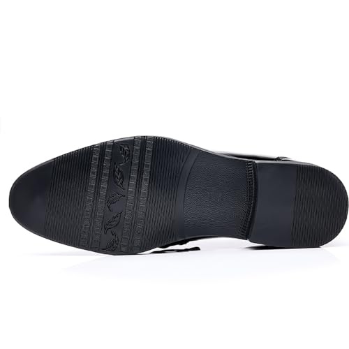 Men's Dress Shoes Casual Oxford Slip on Shoes Business Formal Tuxedo Shoes3