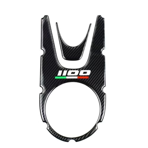 Protecteur de tampon réservoir moto look carbone pour balades en Monster