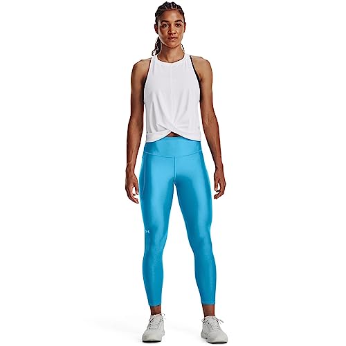 Image of Under Armour Women's HeatGear Armour High Waisted Ankle No-Slip Leggings
