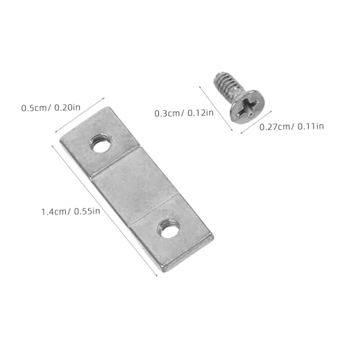 Kit 10 Sets Placas de Tope para Calibrador Vernier con Tornillos miniatura 2