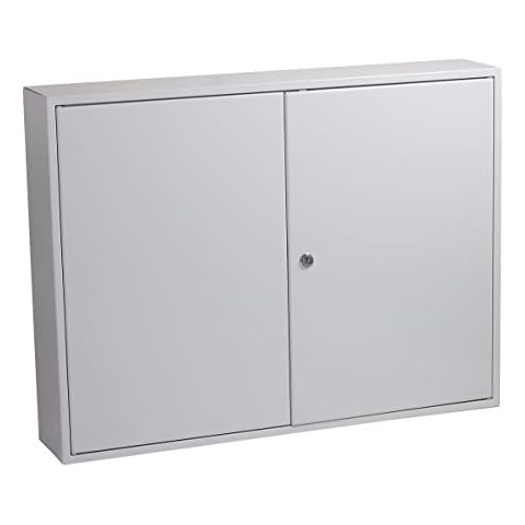 Phoenix Safe Company - KC0606K Commercial Key Cabinet - 400 Hooks | Key Lock | Key Holder Wall Mounted Power Coated Paint | 20kg Cover