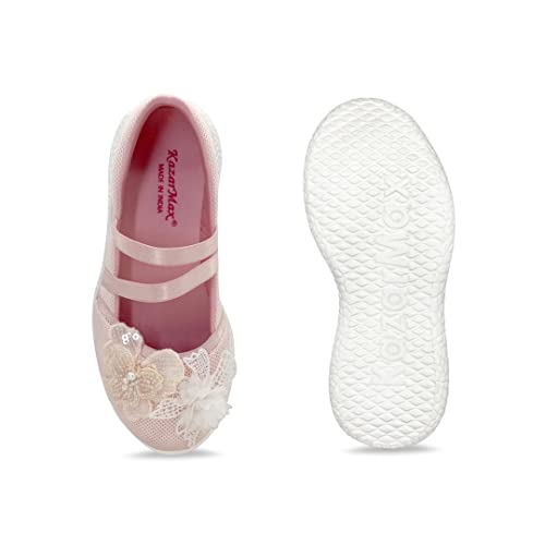 Image of KazarMax Kids Girls Floral Ballet Flat Ballerina