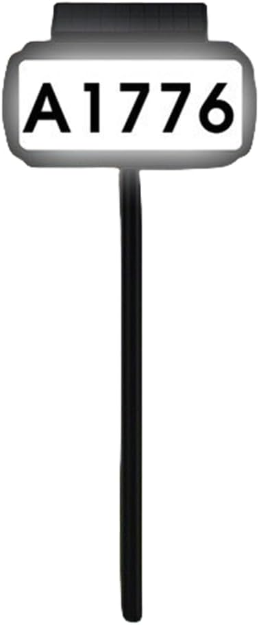 Multifuntional Solar Address Light with Cool Natural Warm LED Color and Long Battery Life Energy Efficient Solar Lamp