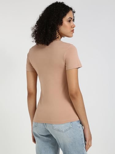 Calvin Klein Damen Gradient Ck Slim Tee S/S T-Shirt, Toskana, XXS – Ansicht 2