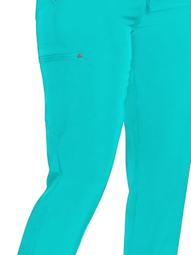 Image of COZYFIT Womens Scrub Pants - Soft Stretch Yoga Style with 5 Pockets, Slim Fit Jogger Scrubs Pants for Women
