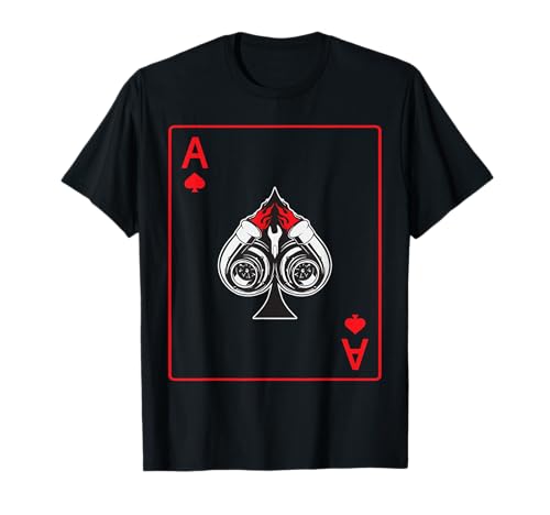 Jeu de Cartes Poker - Racing & Drift Car Guy Turbo Mechanic T-Shirt