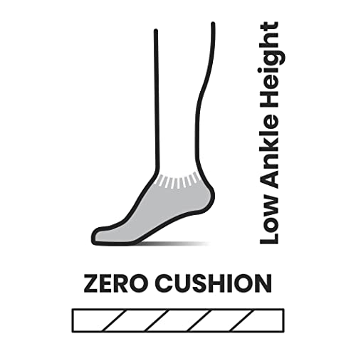 Smartwool Men's Run Zero Cushion Low Ankle Socks2