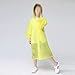 YMGSCC Fashion EVA Children Yellow Raincoat Thickened Waterproof Rain Coat Kids Clear Transparent Tour Waterproof Rainwear Suit