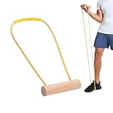 Widerstandsbänder für Fitness,Fitnessgerät für Muskelaufbau und Sportübungen | Elastische Trainingsbänder mit Handgriff | Geeignet für -Fitnessstudio, Büro, Training, Schule, Hochschule, Studentenwohn