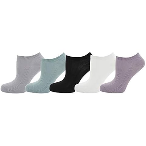 Zest Ladies 5 Pack Soft Trainer Liners Cover
