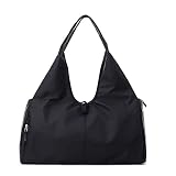 Sports Gym Bag with Shoes Compartment, for Women Swim Yoga Dry Wet Separated Gym Bag, Lightweight Fo