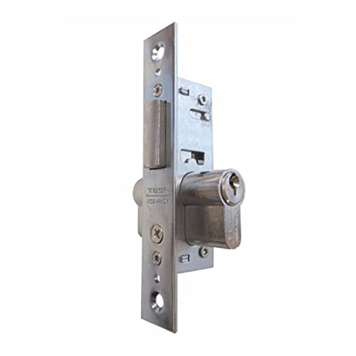 Tesa Assa Abloy Serratura, White (White Zinc), Entrada 13.5 mm