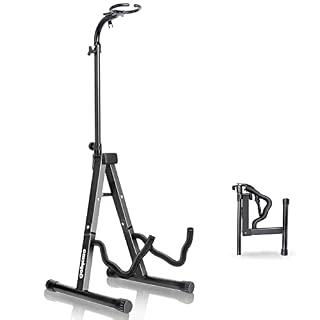 Acoustic Guitar Stand Floor Folding A frame with Secure Lock Upgrade Adjustable Holder Classical Electric Bass Guitar Ukelele Violin Accessories - Les Beatles, Paul McCartney, John Lennon, RIngo Starr, George Harrison
