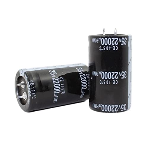 Condensateur électrolytique 35v 22000uf radial à haute capacité de filtrage