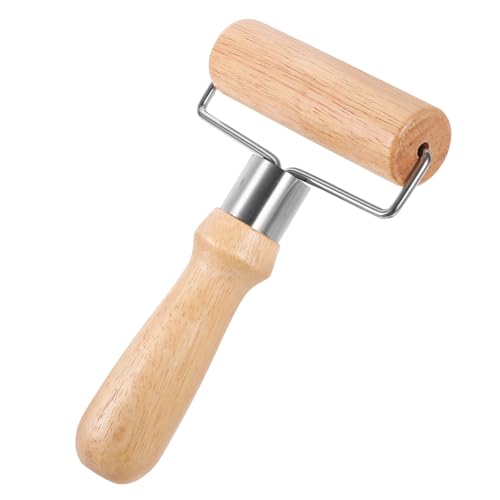 GRIRIW Mattarello in Legno Per Pasta Manico Robusto Portatile Pratico Per Pizza e Impasti Fatti in Casa Facile Da Usare e Riutilizzabile