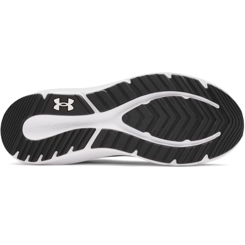 Under Armour Men's Charged Pursuit 4, (001) Black/Black/White, 10, US by Under Armour - Image 4
