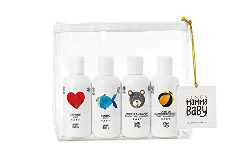 Linea Mammababy Pochette Cosmos Natural 400 Ml gel lavant shampoing bébé doux